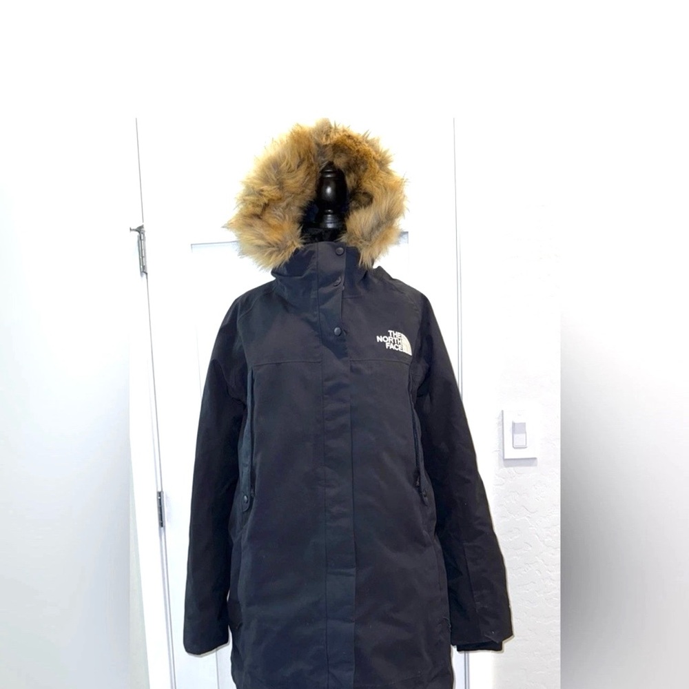 The North Face New Outer Borough 550 Down Fill Navy Coat XXL